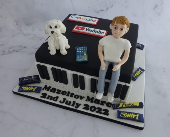 "Marc's Barmitzvah Cake"