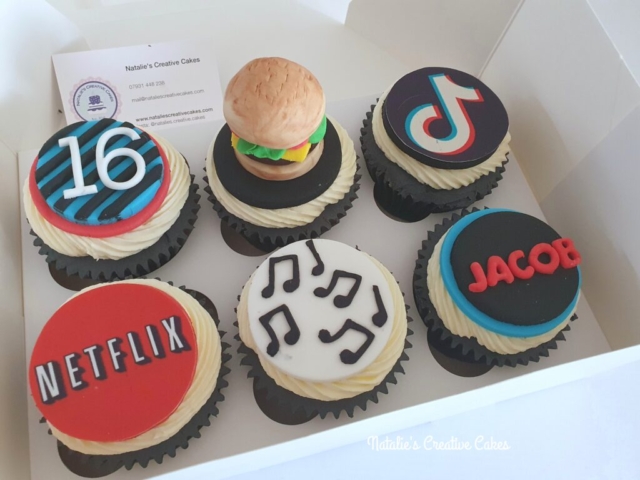 "16th Birthday Cupcakes"
