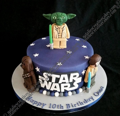 "Star Wars Yoda Single Tier"