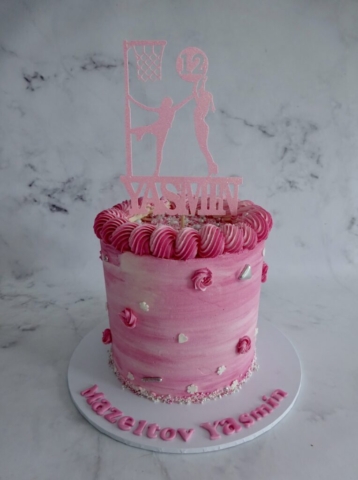 "Marbled Dairy Free Cake"