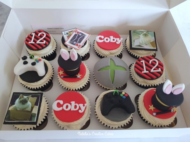 "Coby's Magical Mix Cupcakes"