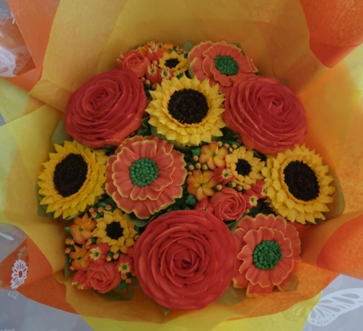 "Medium Deluxe Bouquet Sunflowers"