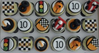 "Formula 1 Cupcakes"