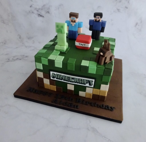 "Minecraft Cake"