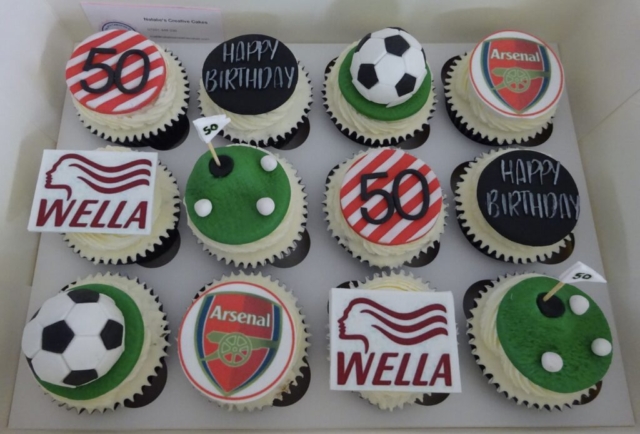 "50th Birthday Cupcakes"