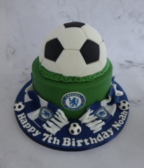 "Chelsea Football Cake"
