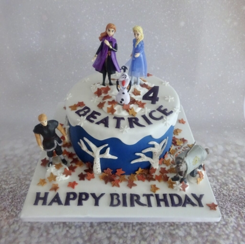 "Frozen 2 Birthday Cake"