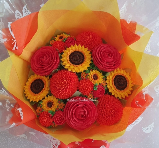 "Medium Deluxe Bouquet Sunflowers"