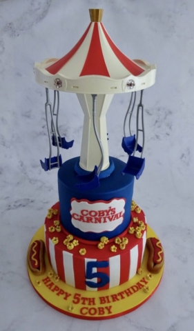 "Circus Themed Cake"