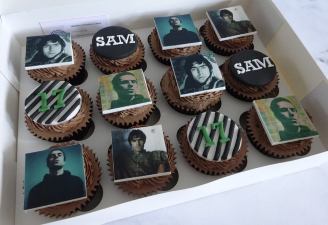 "Liam Gallagher Cupcakes"