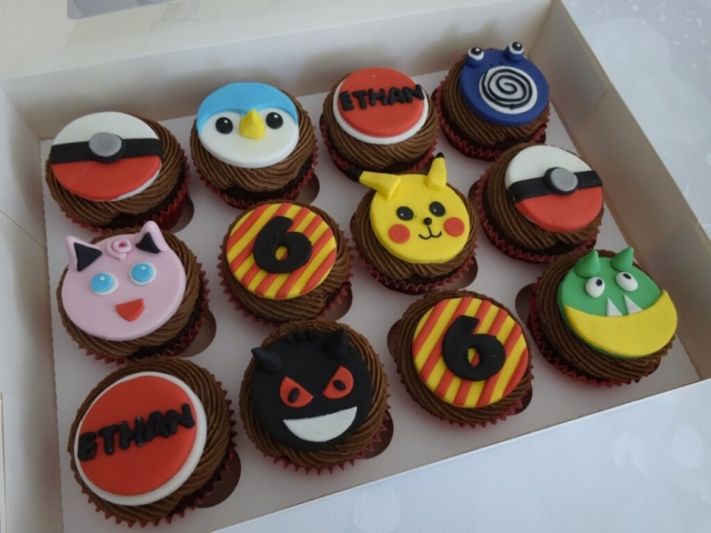 "Pokemon Cupcakes"