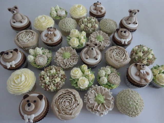 "Baby Shower Cupcakes"