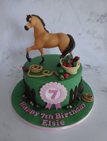 "Spirit Horse Cake"