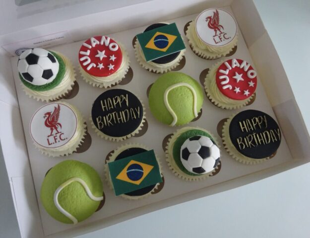 "Sports Cupcakes"
