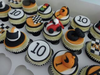 "Formula 1 Cupcakes"