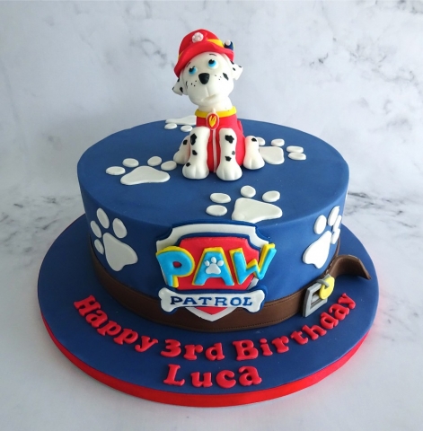"Paw Patrol Marshall Cake"