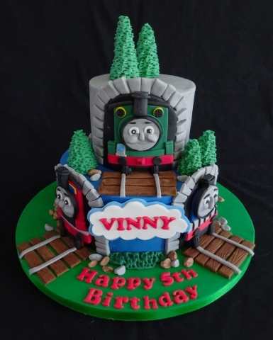 "Thomas and Friends Cake"
