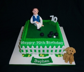 "Lawn Bowls Cake"