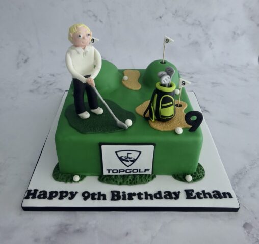 "Golfing Cake"
