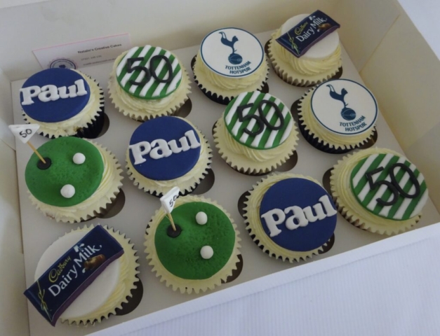 "50th Birthday Cupcakes"
