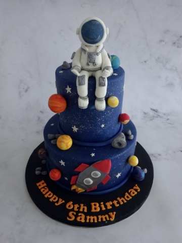 "Astronaut and Space Cake"