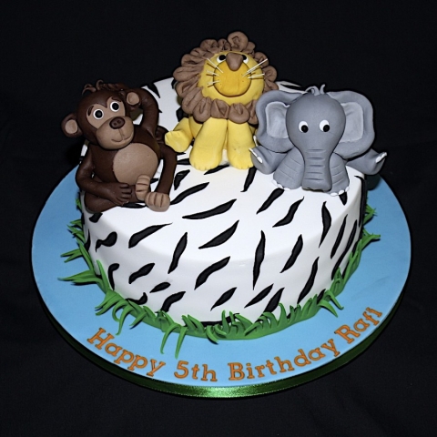 "Single Tier Jungle Theme"