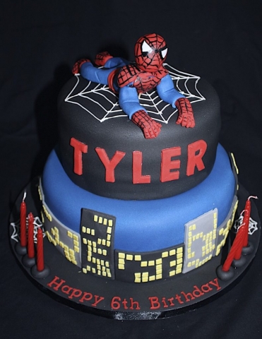 "Spiderman Two Tier"