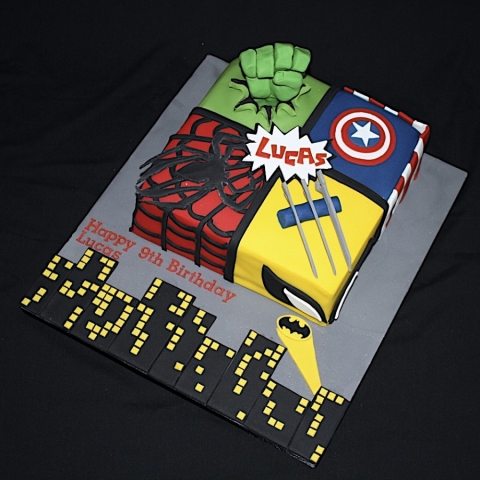 "Superheros Square"