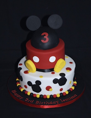 "Mickey Mouse Two Tier"