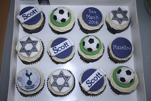 "Barmitzvah Cupcakes"