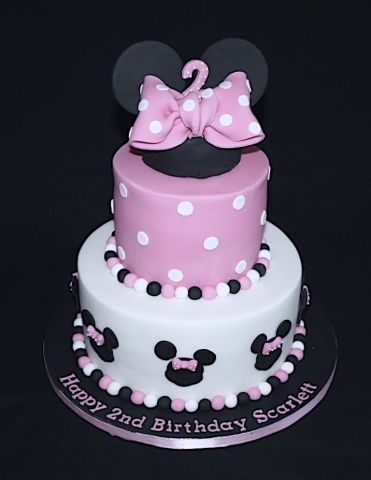 "Minnie Mouse Two Tier"