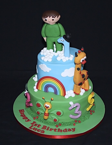 "CBeebies Numberjacks Two Tier"