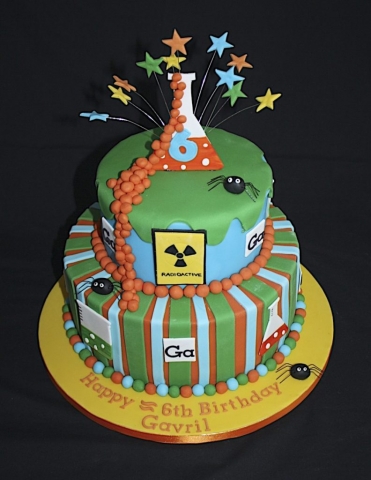 "Mad Science Cake"