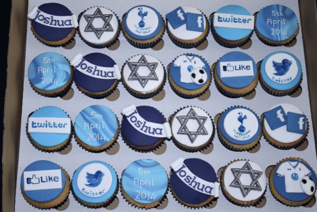 "Barmitzvah Cupcakes"