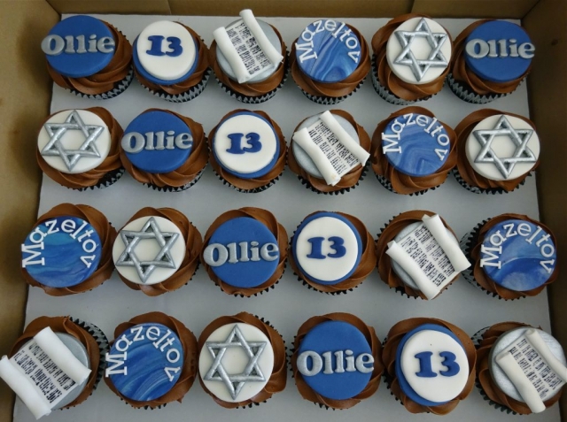 "Barmitzvah Cupcakes"