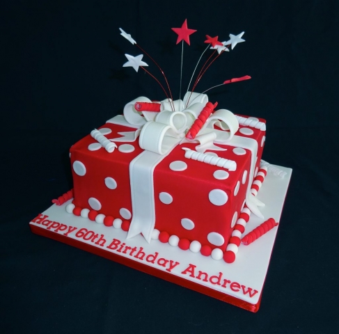 "Red Parcel Cake"
