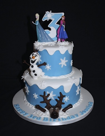 "Frozen Two Tier Number"