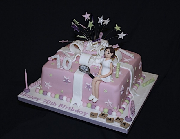 "Baby Pink & Pastels 70th Starburst"
