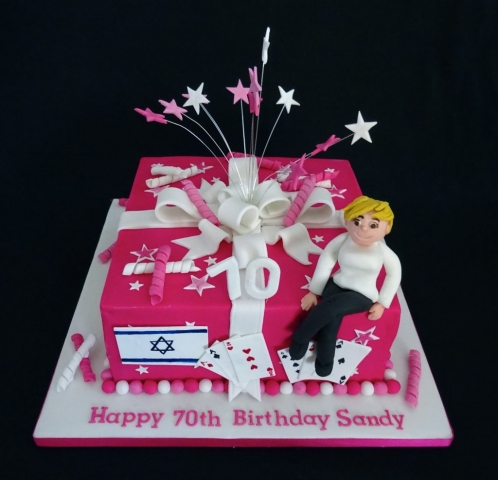 Deep Pink Personalised Starburst