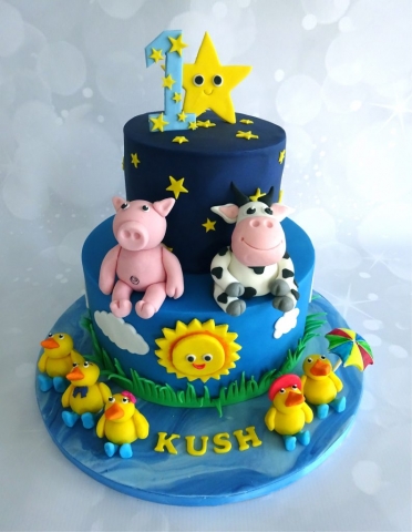 "Little Baby Bum Cake"