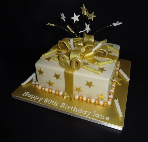 "Gold and Cream Starburst"