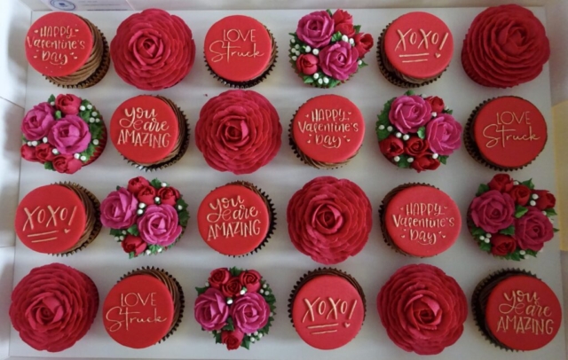 "Valentines Day Cupcakes"