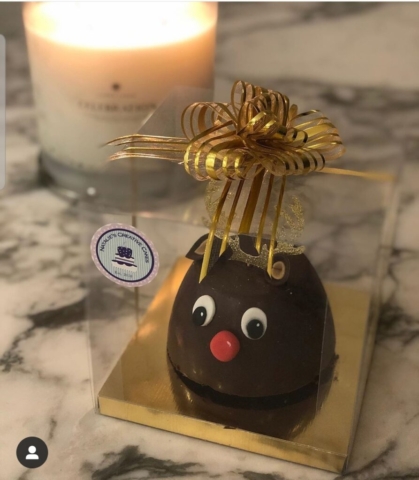 "Chocolate Biscuit Cake Reindeer"