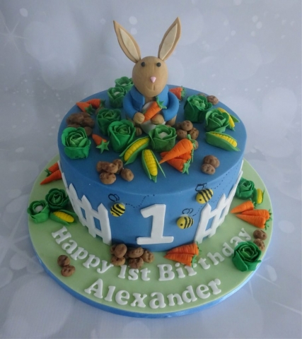 "Peter Rabbit Cake"