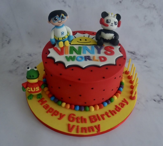 "Ryan's World Cake"