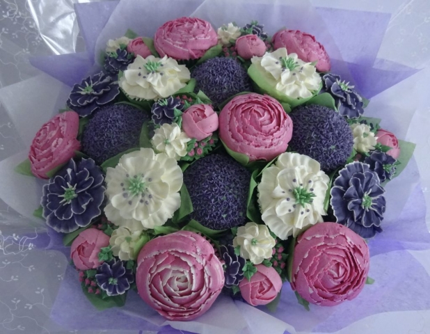 Extra Large Bouquet in Purple and Pinks