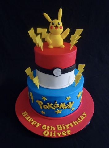 "Pokemon Pikochu Cake"