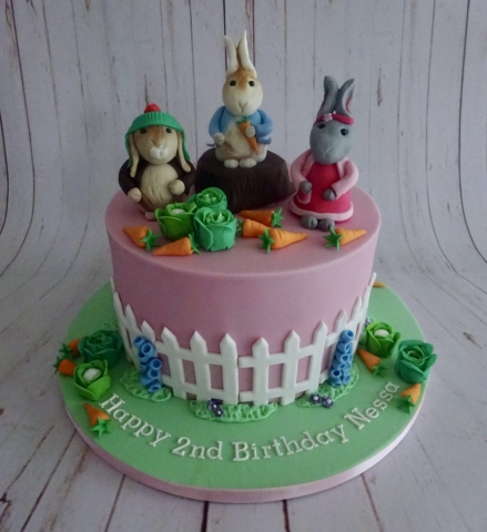 "Peter Rabbit & Friends Cake"