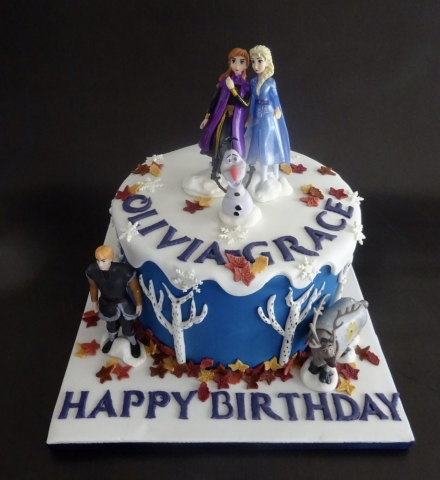"Frozen 2 Cake"