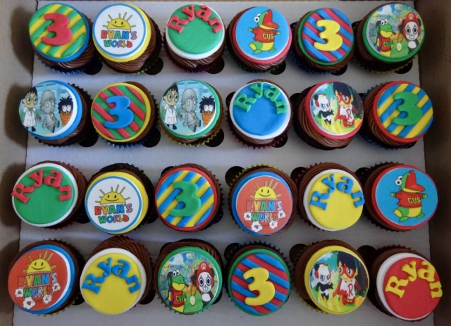 "Ryan's World Cupcakes"